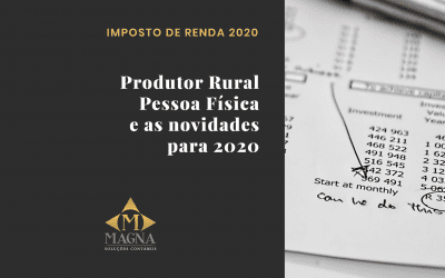 Imposto de Renda: Produtor Rural Pessoa Física e as novidades para 2020